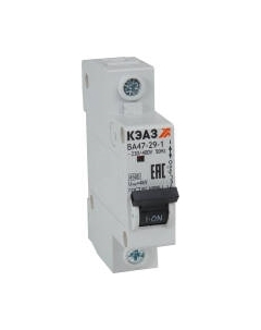 Выключатель автоматический КЭАЗ ВА47-29-1C4-УХЛ3 / 318204 Кэаз