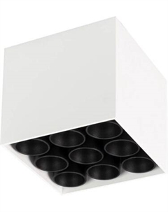 Точечный светильник Arlight SP-ORIENT-SURFACE-TC-S95x95-20W Warm3000 WH 30deg / 031865