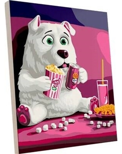 Картина по номерам PaintLine Вечерний киносеанс / PL-00342 Paintline