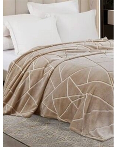 Плед PAVLine Разломы бежевый неон 200x220 Pavline