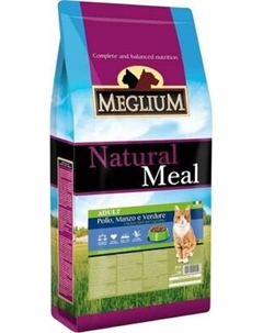 Сухой корм для кошек Meglium Cat Beef & Chicken & Vegetables / MGS0110