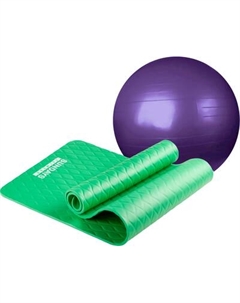 Набор для фитнеса Sundays Fitness Фитбол IR97402-65 + Коврик IR97505C Sundays fitness
