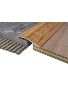 Порог Русский Профиль Анодированный разноуровневый с дюбелем 40мм 1.8м Русский профиль