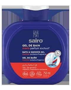 Гель для душа Sairo Эксклюзивный морской аромат