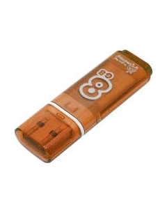 USB flash накопитель SmartBuy Glossy Series Orange 8GB (SB8GBGS-Or) Smartbuy