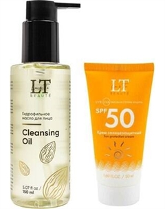 Набор косметики для лица La and Te beaute Крем солнцезащитный SPF50 + Гидрофильное масло LT-SUN1 La and te beaute