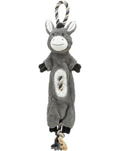 Игрушка для собак Trixie Ослик на веревке / 36099