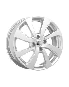 Литой диск K&K КС974 Qashqai 16x6.5" 5x114.3мм DIA 66.1мм ET 40мм Сильвер K&k