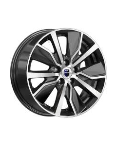 Литой диск K&K Гамбит (КС961) 16x6.5" 5x112мм DIA 57.1мм ET 38мм Алмаз черный K&k