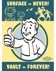 Картина по номерам PaintLine Fallout. Постер / PL-00287 Paintline