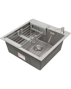 Мойка кухонная Arfeka AF 50x50.5+CL AR+DS AR