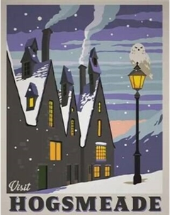 Картина по номерам PaintLine Хогсмид. Постер / PL-00353 Paintline