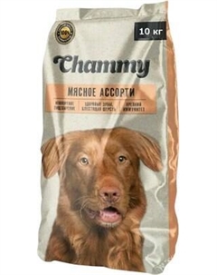 Сухой корм для собак Chammy Для средних пород мясное ассори