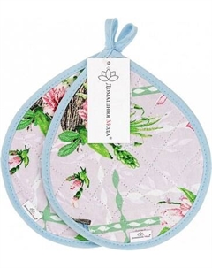 Набор прихваток Домашняя мода Весеннее пробуждение Капелька 20х25
