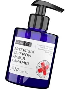 Гель для душа Maniac Gourmet Парфюмированный №10 Полынь, шафран, амбра, карамель Maniac gourmet