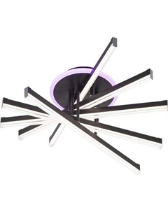 Потолочный светильник Mirastyle WX-9031/5+1 BK