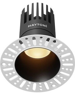 Точечный светильник Maytoni Dip DL122-15W-2.7K-TRS-B