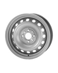 Штампованный диск ТЗСК Kia Rio/Huyndai Solaris 16x6.5" 4x100мм DIA 54.1мм ET 50мм Silve Тзск