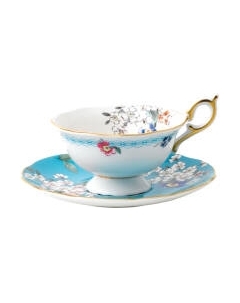 Чашка с блюдцем Wedgwood Wonderlust Apple Blossom / 40024024