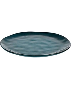 Тарелка столовая обеденная Fioretta Stone Turquoise TDP570