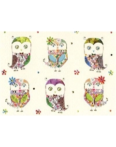 Открытка Turnowsky Совы в рядах MO5863