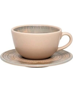 Чашка с блюдцем Oxford Unni Acetinado Ancestral 103766 AY04-5624