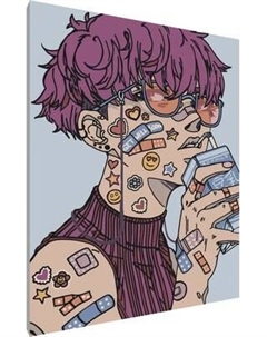 Картина по номерам PaintLine Розовое настроение / PL-00027 Paintline