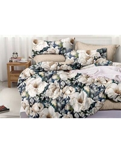 Комплект постельного белья LUXOR № 2407-6933 A/B (N) 2.0 с европростыней Luxor