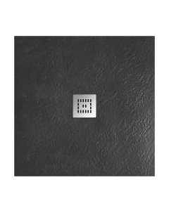 Душевой поддон BelBagno TRAY-MR-UNO-A-90-35-NERO-CR Belbagno