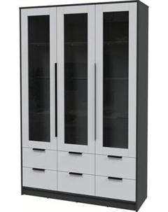 Шкаф с витриной Интерлиния Концепт КТ-ШВ3