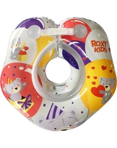 Круг для купания ROXY-KIDS Мишка Party / RTT-002P Roxy-kids
