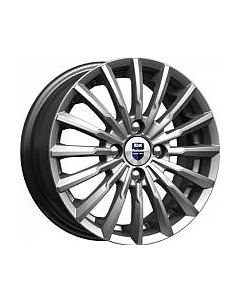 Литой диск K&K Акцент 17x7" 5x114.3мм DIA 60.1мм ET 45мм Дарк платинум K&k