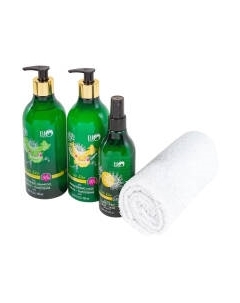 Набор косметики для волос Bio World Маска+Шампунь+Спрей+Полотенце BW-9 Bio world