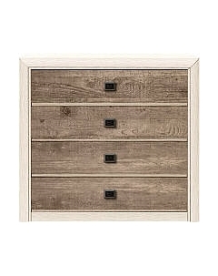 Комод Black Red White Коен KOM4S Black red white