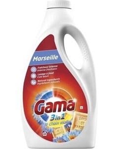 Гель для стирки GAMA Sensations Marseille & Lotus Универсальный Gama