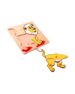 Развивающая игрушка ЛЭМ Рамка-вкладыш. Лев / 1009 Лэм