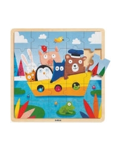 Развивающая игра Djeco Пазл-вкладка Лодочка 01816