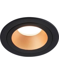 Точечный светильник Ambrella TN102825 BK/GD