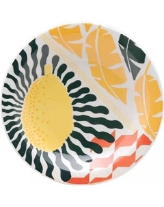 Тарелка столовая глубокая Oxford Floreal Salada Tropical 126970 J067-6845