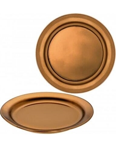 Набор тарелок Elan Gallery Бронза / 540906 Elan gallery