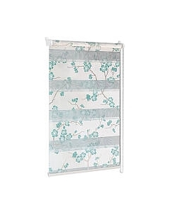 Рулонная штора Delfa Сантайм День-Ночь Декор МКД DN-46073