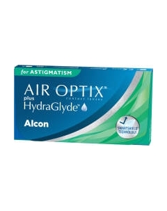 Контактная линза Air Optix For Astigmatism Hydraglyde Sph-4.50 cyl-0.75 ax160 R8.7 Air optix