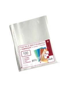 Набор файлов Бюрократ Суперлюкс Кристалл А4 / 080GSLux