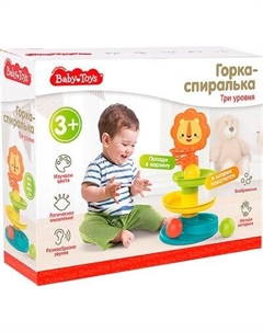 Развивающий игровой набор Baby Toys Горка-спиралька. Три уровня / 70010 Baby toys