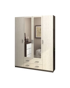 Шкаф Столица Мебели Квадро 4х створчатый Столица мебели