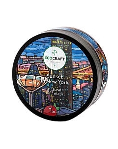 Маска для волос EcoCraft Закат в Нью-Йорке для блеска и густоты волос Ecocraft