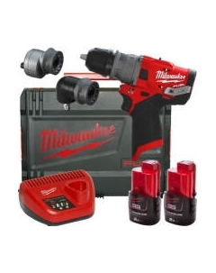 Аккумуляторная дрель-шуруповерт Milwaukee M12 FPDXKIT-202X / 4933464138