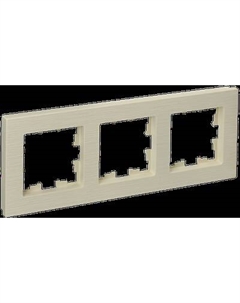 Рамка для выключателей и розеток IEK Brite BR-M32-51-K10 Iek
