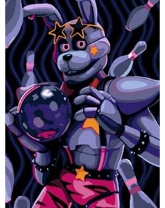 Картина по номерам PaintLine Security Breach. Бонни / PL-00283 Paintline