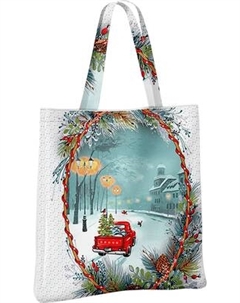 Сумка-шоппер АртПостель Снеговики Ш.045.060 Артпостель